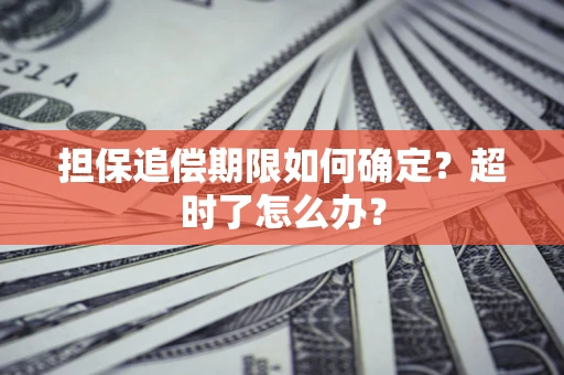 济南担保追偿期限如何确定？超时了怎么办？