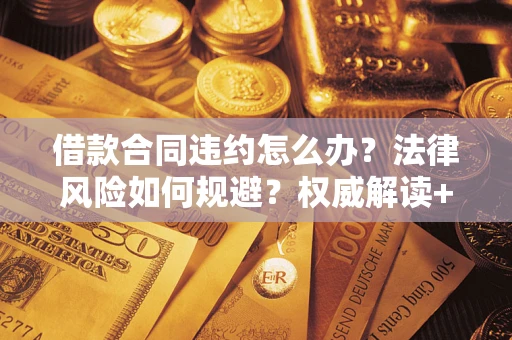 济南借款合同违约怎么办？法律风险如何规避？权威解读+实用指南