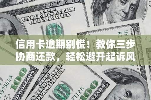 济南信用卡逾期别慌!教你三步协商还款,轻松避开起诉风险 济南信用卡逾期别慌!教你三步协商还款,轻松避开起诉风险