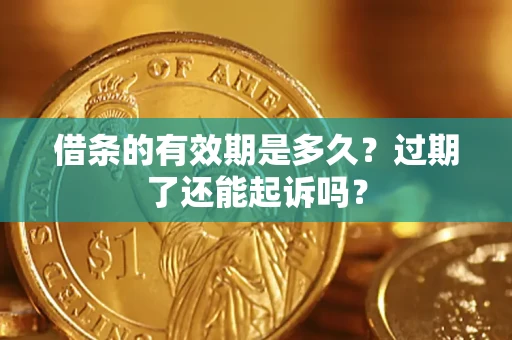 济南借条的有效期是多久？过期了还能起诉吗？