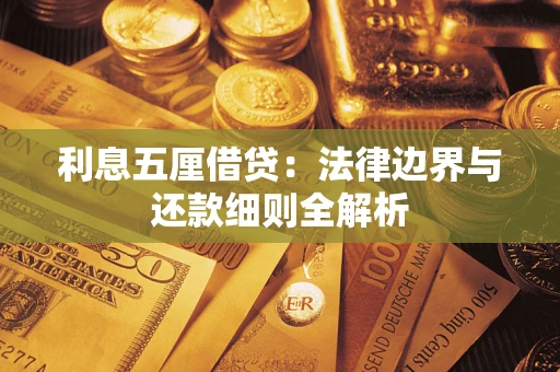 济南利息五厘借贷：法律边界与还款细则全解析