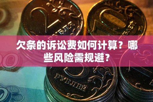 济南欠条的诉讼费如何计算?哪些风险需规避? 济南欠条的诉讼费如何计算?哪些风险需规避?