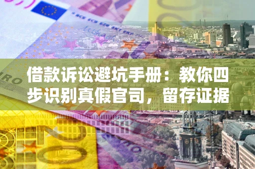 济南借款诉讼避坑手册：教你四步识别真假官司，留存证据不踩雷