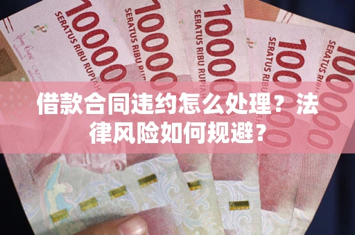 济南借款合同违约怎么处理？法律风险如何规避？