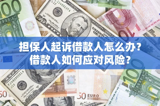 济南担保人起诉借款人怎么办？借款人如何应对风险？