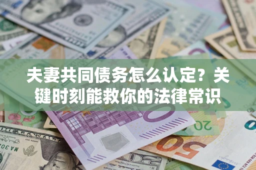 济南夫妻共同债务怎么认定？关键时刻能救你的法律常识