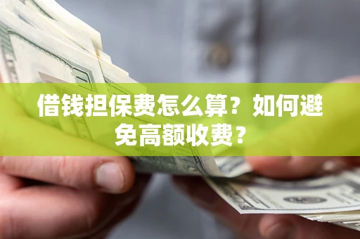 济南借钱担保费怎么算？如何避免高额收费？