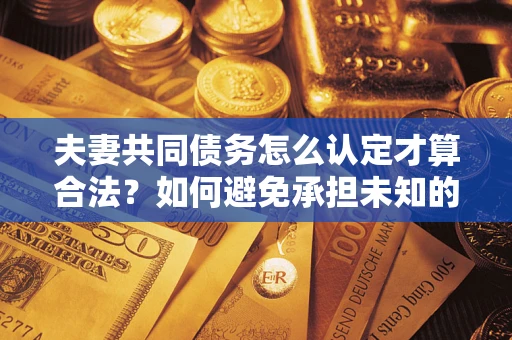 济南夫妻共同债务怎么认定才算合法？如何避免承担未知的债务风险？