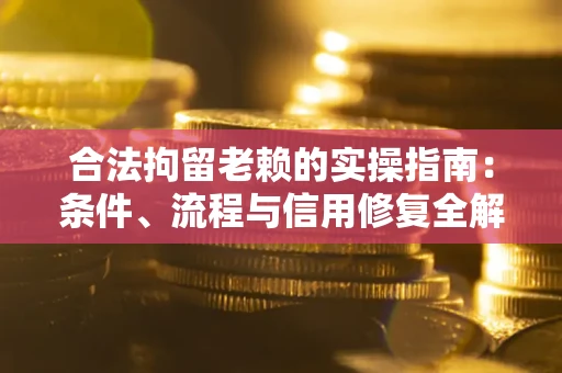 济南合法拘留老赖的实操指南:条件、流程与信用修复全解析 济南合法拘留老赖的实操指南:条件、流程与信用修复全解析