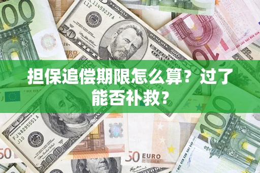 济南担保追偿期限怎么算？过了能否补救？